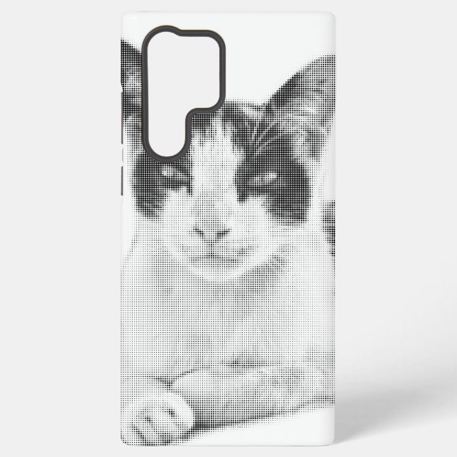 Fur Halftone Samsung Galaxy Case (Back)