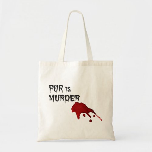 Fur is Murder Tote Bag
