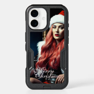 Fur & Leather Diva – Merry Christmas iPhone 16 Case