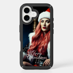 Fur & Leather Diva – Merry Christmas iPhone 16 Case