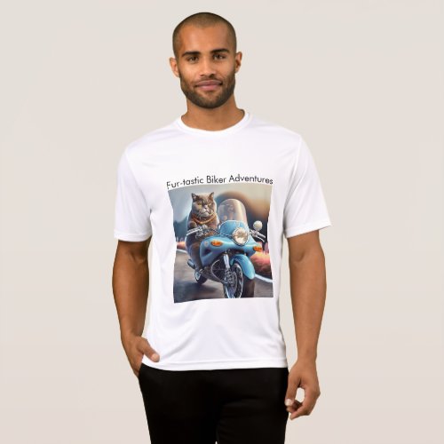 Fur_tastic Biker Adventures Sport_Tek T_Shirt