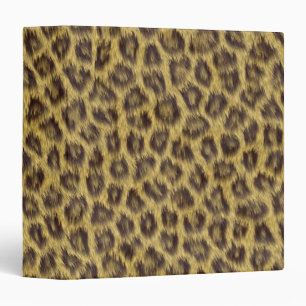Fur texture 3 ring binder