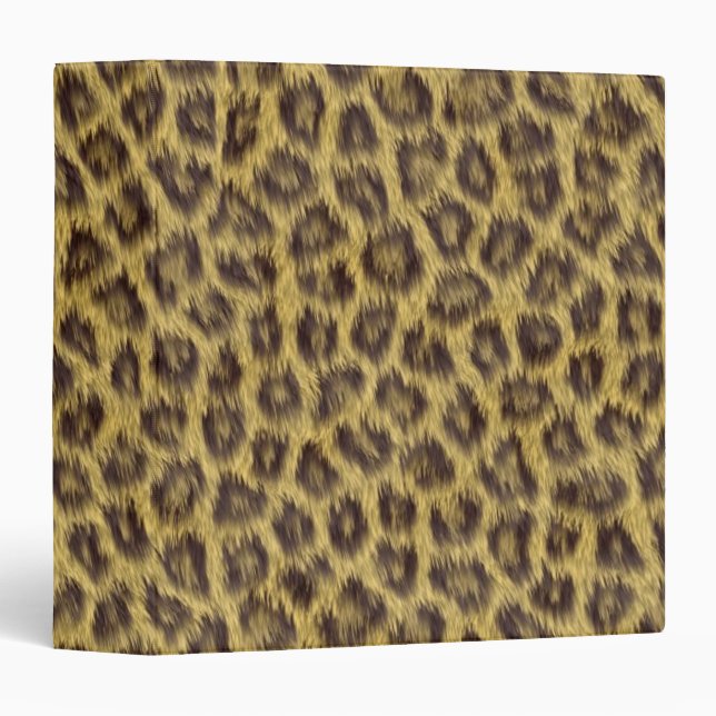 Fur texture 3 ring binder (Front/Spine)