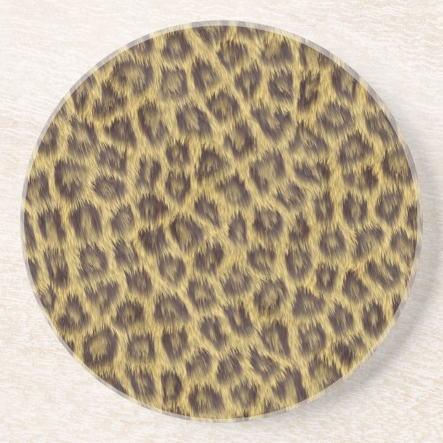 Fur texture drink coaster (Front)