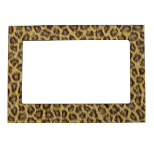 Fur texture magnetic photo frame