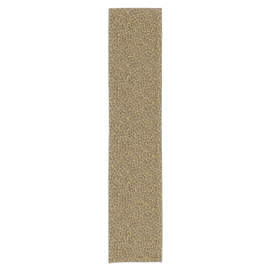 Fur texture short table runner