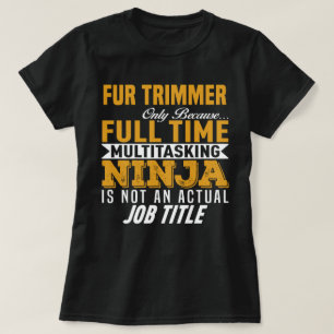 Fur Trimmer T-Shirt