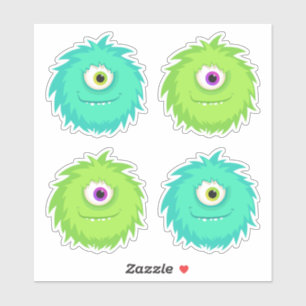 Furball Cute Monster Sticker