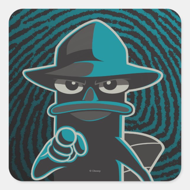 Furball With Attitude Square Sticker (Front)