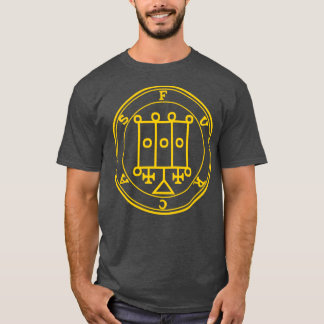 Furcas Sigil Teaches Astrology and Rhetoric Yellow T-Shirt