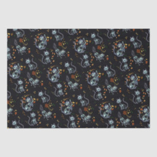 Furever Friends Spooky Ghost Cats Tissue Paper