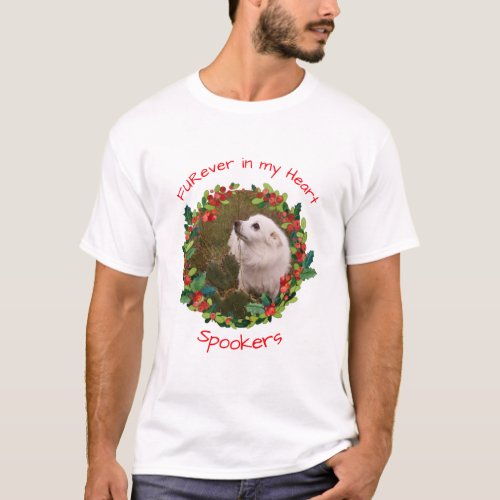 FURever In My Heart Christmas Pet Memorial T_Shirt