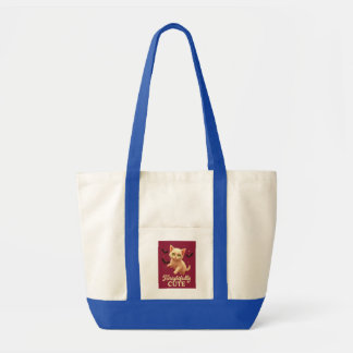 Furightfully Cute – Halloween Cat T-Shirt Tote Bag