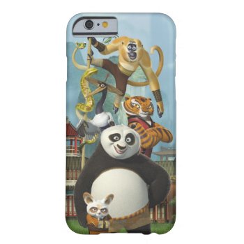 Furious Five Stacked Barely There Iphone 6 Case by kungfupanda at Zazzle