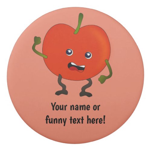 Furious Tomato _ Toon dude waving fist _ your text Eraser