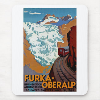 Furka-Oberalp Switzerland Mouse Pad