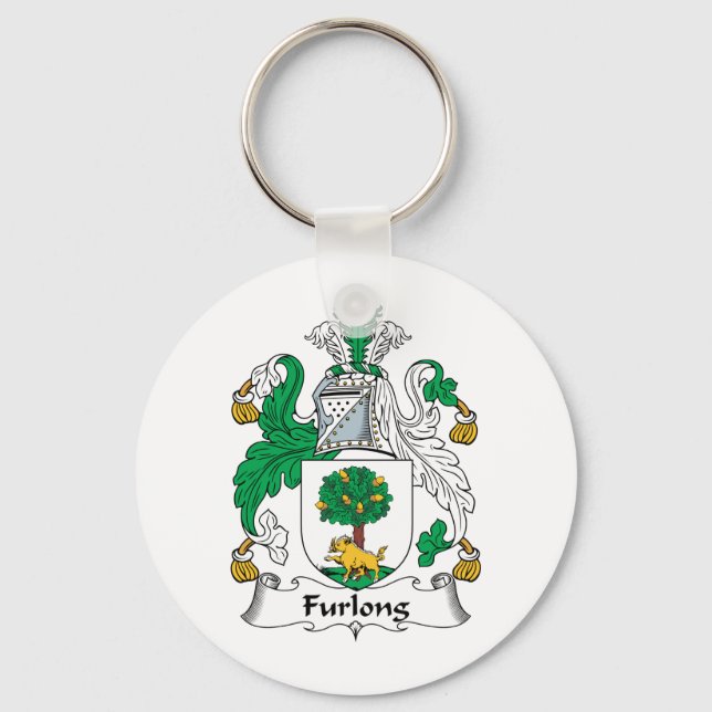 Furlong Family Crest Keychain (Front)
