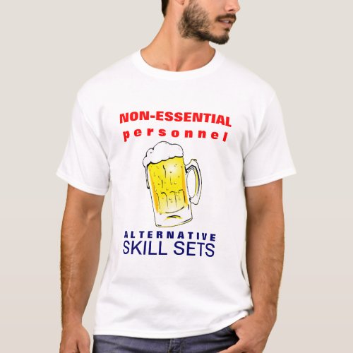 Furloughed Beer Drinking Funny Tshirt