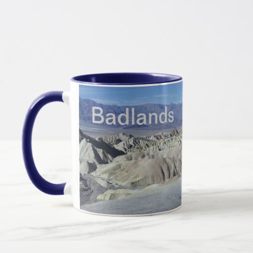 Furnace Creek Gower Gulch Badlands National Park Mug