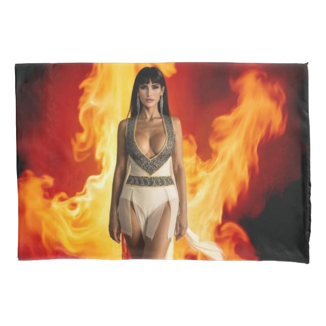 Furnace Goddess pillowcase (Front)