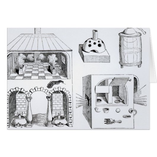 Furnaces and various Apparatus Cards (Front Horizontal)