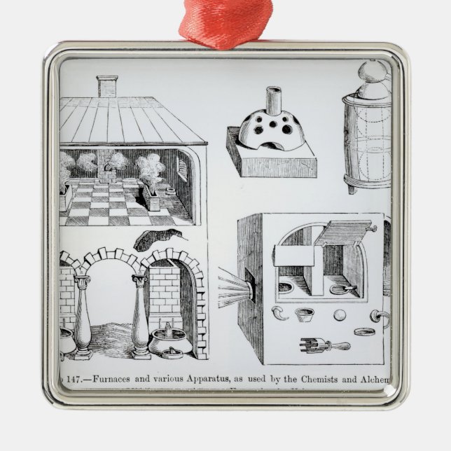 Furnaces and various Apparatus Metal Ornament (Front)