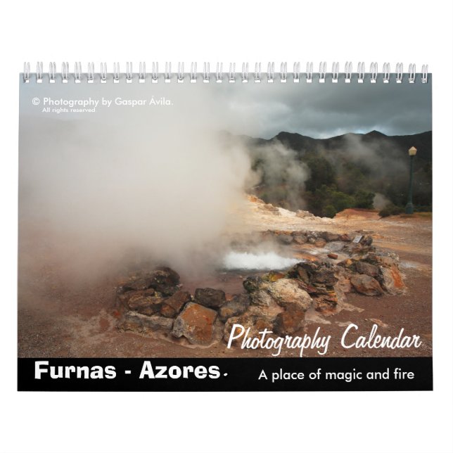 Furnas, Azores - Photography Calendar (Cover)