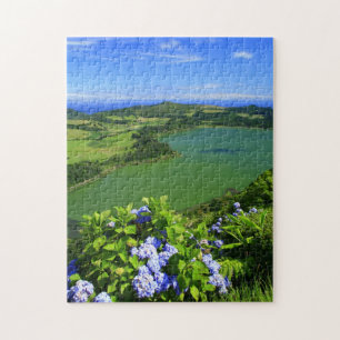 Furnas Lake, Azores Jigsaw Puzzle