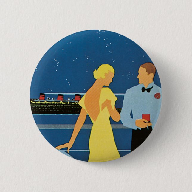 Furness ~ Queen of Bermuda Button (Front)