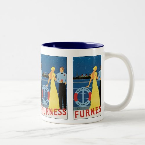 Furness  Queen of Bermuda Two_Tone Coffee Mug
