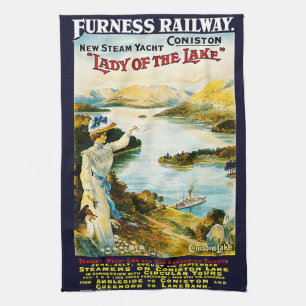 Furness Railway ~ Lady of the Lake Towel