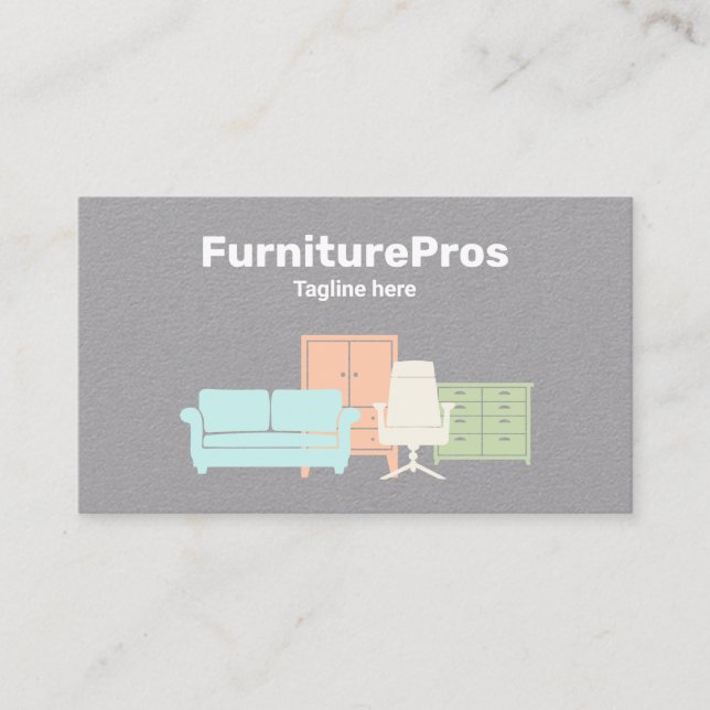 Furniture Business Card (Front)