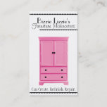 Furniture Makeovers Business Card at Zazzle