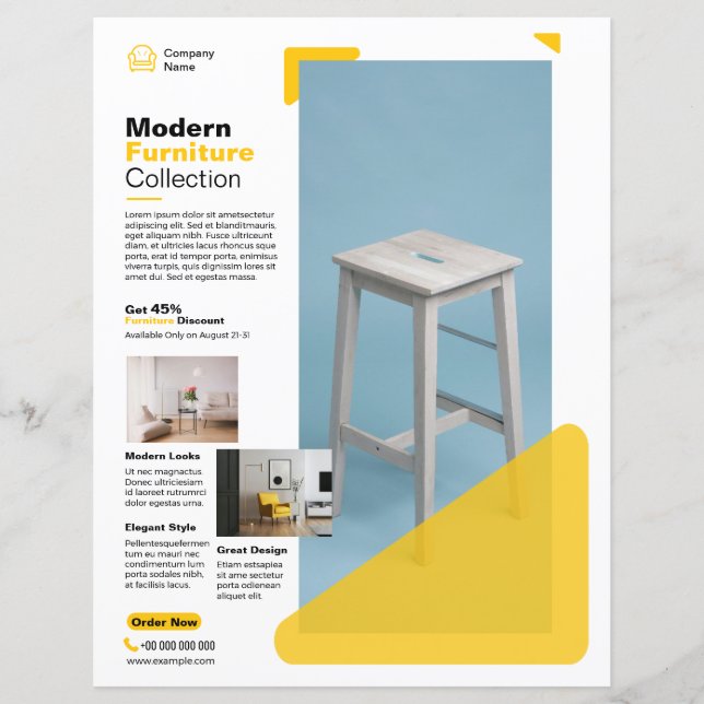 Furniture Promotion Flyer Template (Front)