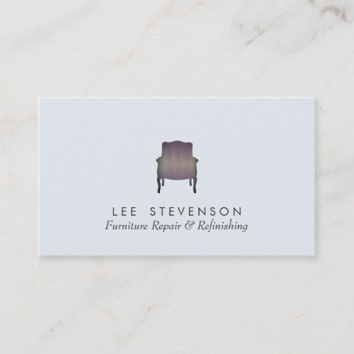 Furniture Repair and Refinishing Business Card