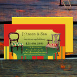 Furniture Upholstery Business Card at Zazzle