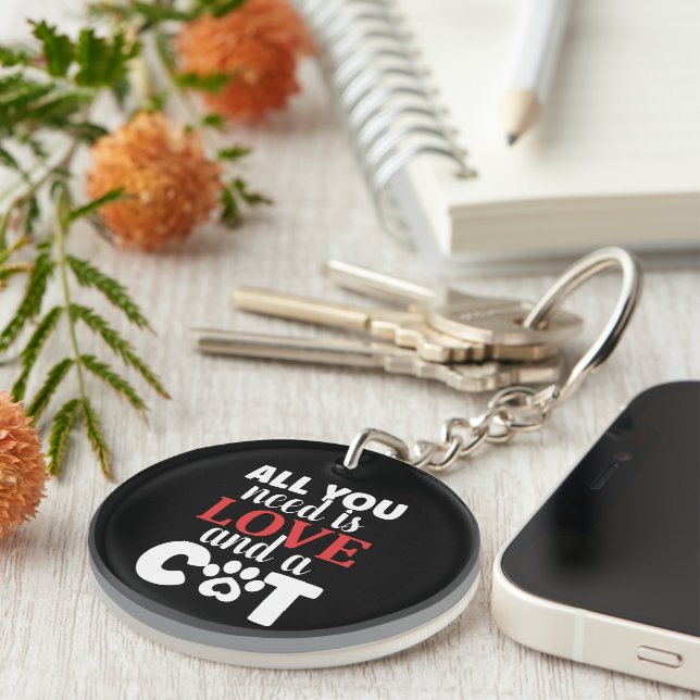 Furr Baby Cats Keychain (Front Right)