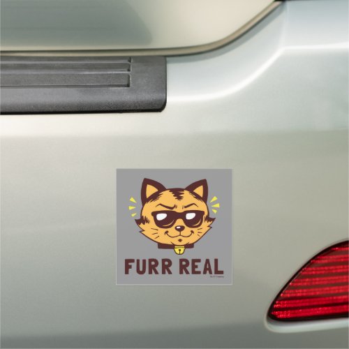 Furr Real Car Magnet