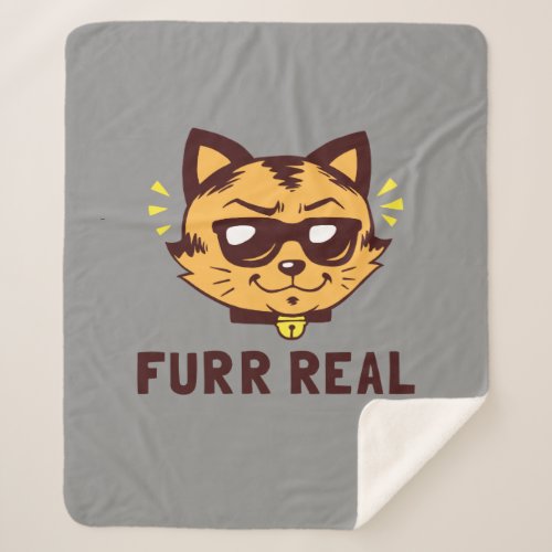 Furr Real Sherpa Blanket