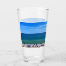 Furrever at the Beach Glass Cup