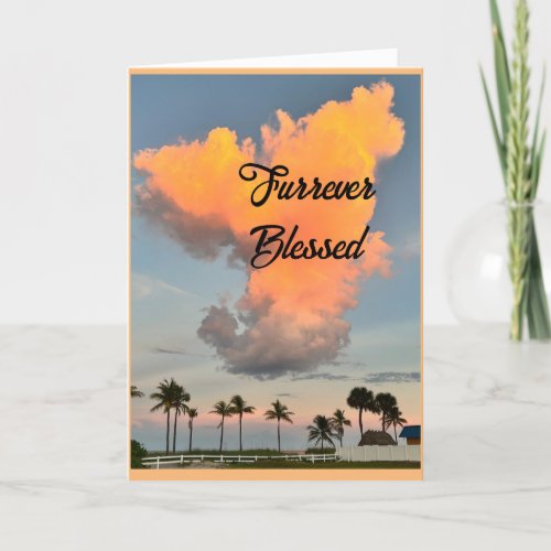 Furrever Blessings Note Card