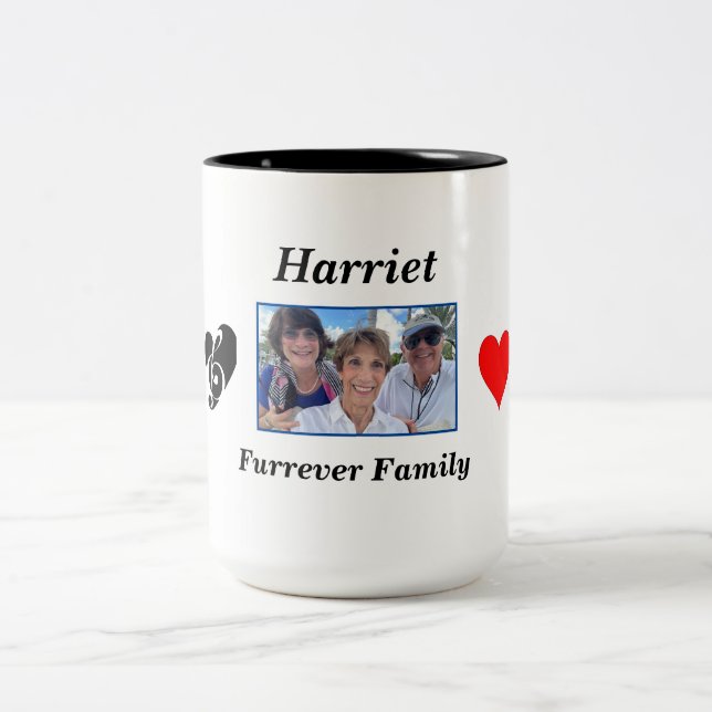 Furrever Family Personalized Mug (Center)