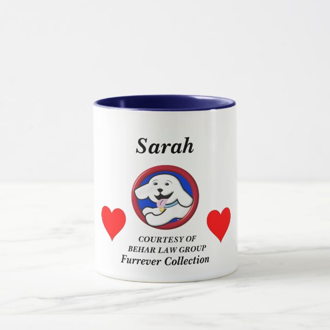 Furrever Personalized Corporate Coffee Mug (Center)