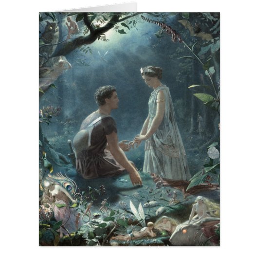 Furries: Shakespeare's A Midsummer Night's Dream Cards (Front)