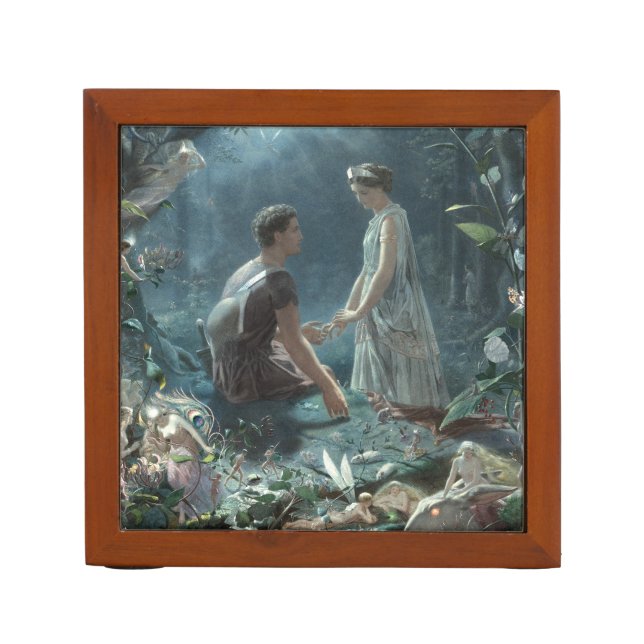 Furries: Shakespeare's A Midsummer Night's Dream Desk Organizer (Front)