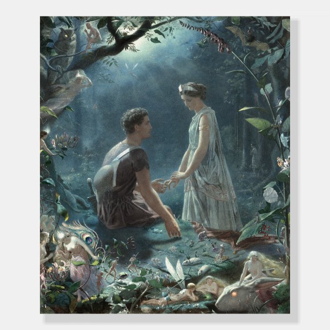 Furries: Shakespeare's A Midsummer Night's Dream Foam Board (Front)