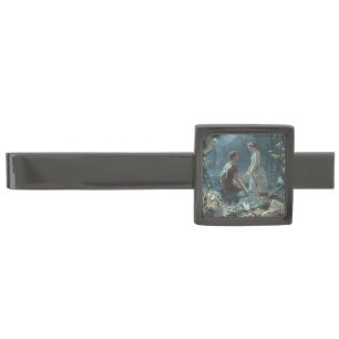Furries: Shakespeare's A Midsummer Night's Dream Gunmetal Finish Tie Bar