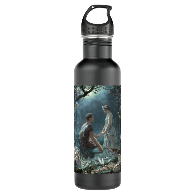 Furries: Shakespeare's A Midsummer Night's Dream Stainless Steel Water Bottle (Front)