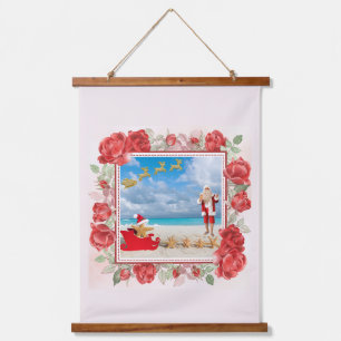Furry and Bright Christmas Hanging Tapestry