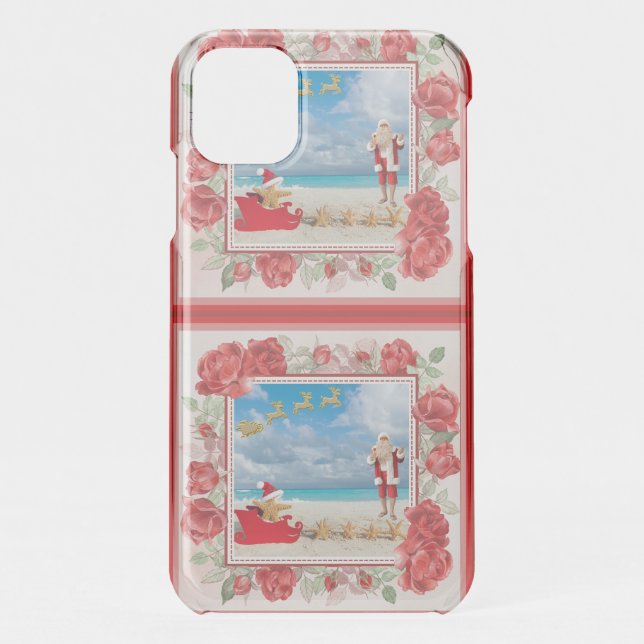 Furry and Bright Christmas Uncommon iPhone Case (Back)